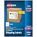 Avery Shipping Labels for Laser Printers, 8.5 x 11 Inch, White, Box of 100 (5165)