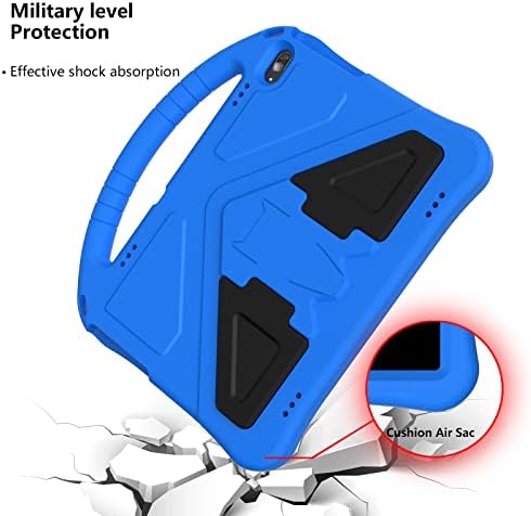 [NOT FOR M10 3RD GEN] YRH Lenovo M10 Case 10.1 Inch for Kids [TB-X605F/TB-X505F], Lightweight EVA Shockproof Handle Stand Convertible Lenovo Tab M10 1st Gen Tablet Case (Blue)