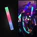 100 Pack - Multicolor LED Foam Sticks Glow Batons - 3 Modes - 18" - Great for Weddings & Parties