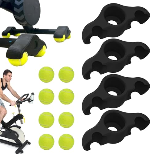 Indoor Cycling Snap Feet Adapters | Anti-Slip Rocker Plate Bike