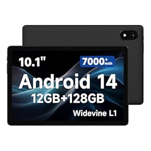 ALLDOCUBE iPlay 60S Android 14 Tablet, 10 inch Tablet met Dual Speakers, 12GB RAM+128GB ROM/1TB SD, 1280×800 IPS Display en Octa-core, 8MP+5MP, Widevine L1, Bluetooth 5.2, WiFi 6, 7000mAh