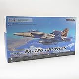 Meng EA-18G Growler Electronic Attack Aircraft Model Kit, 1/48 Scale, Military Aircraft Assembly Kit with Detailed Parts, F18