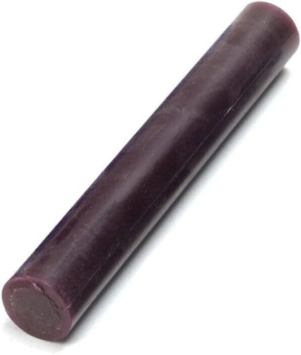 Round Purple Carving Wax File-A-Wax Rod 1-3/4"D Jewelry Wax Model Making 1 Lb.