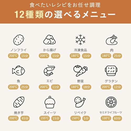 BRUNO BRUNO ガラスエアフライヤー BOE122-IV の商品画像 8