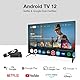 Android TV Box, 4GB RAM+32GB ROM Streaming Box mit 4K UHD/HDR10+/Dolby Vision/Dolby Atmos, Chromecast Built-in, WiFi-6, BT5.2, Zugriff auf Netflix, Prime Video, Disney+, YouTube