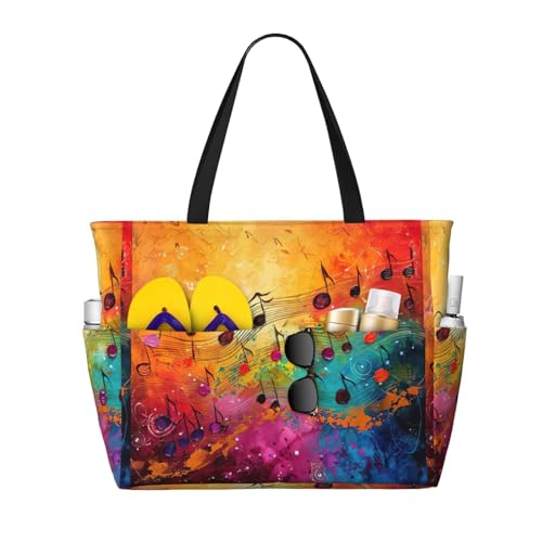 Sac de voyage polyvalent noir et coloré pour vos escapades estivales