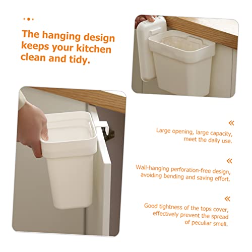 Caneca de basura colgante para puerta de gabinete, diseño moderno miniatura 7