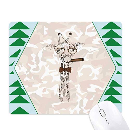 Tapis de souris cerf artistique coloré haute précision en caoutchouc durable