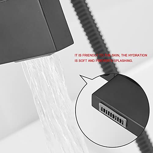 Mitigeur de baignoire mural orientable pour douche et bain familial - 4