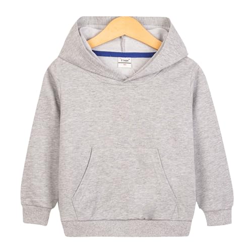 Teen Girls Long Sleeve Hoodie Casual Lightweight Loose Hooded Sweatshirt Solid Color Classic Pullover Tops4