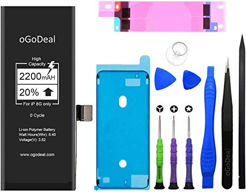 oGoDeal Battery Replacement Compatible for iPhone 8 Battery