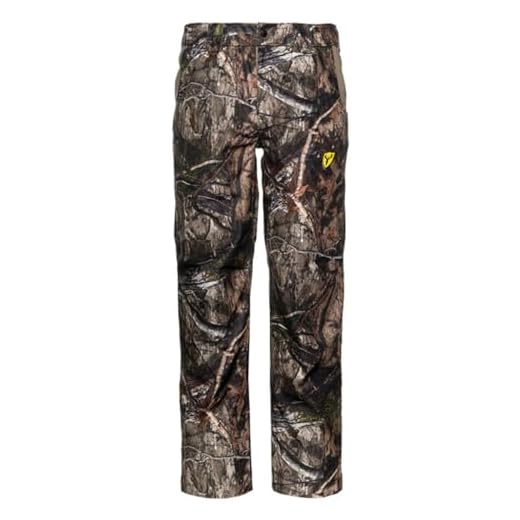 SCENTBLOCKER Blocker Outdoors Drencher Lightweight Breathable Waterproof Camo Rain Pants (Mossy Oak Country DNA, Large)