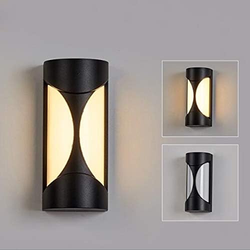 6W LED Lamp Outdoor/Indoor Gate Door-side Garage Wall Sconces Light Fixture Waterproof IP54 Warm White