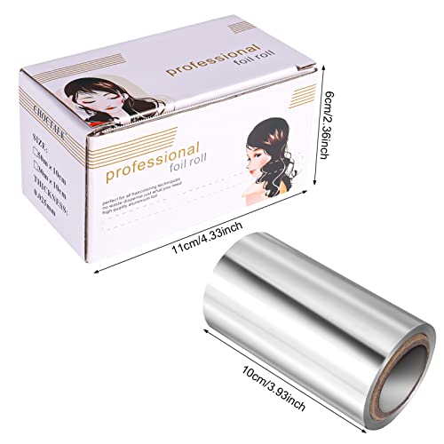 Fuyamp 1 Pack 15 M Foil Silver Hair Foil - Image 2