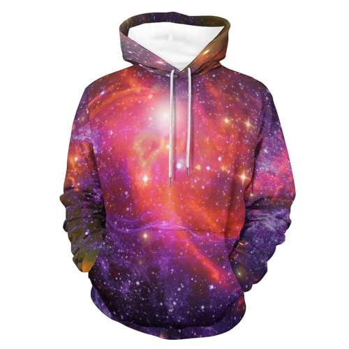 Pull pour Homme Femme S Nébuleuse Violette sweat haut de gamme aux finitions soignées