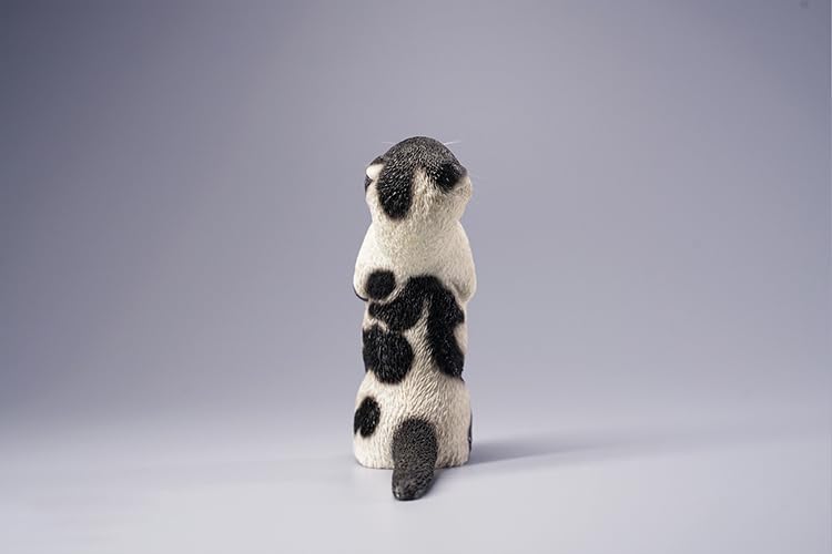 MMOS X JXK Standing Cat Statue Cat Figurine for Table Decor Durable Polyresin with Intricate Details Gifts for Mom Women Cat Lovers