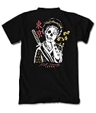 Riot Society Geisha Shame 2.0 Womens Tee - Black, Large