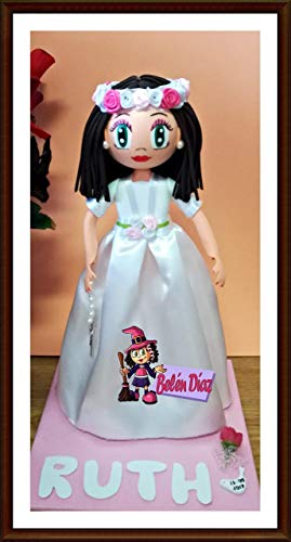 fofuchas comunion niña