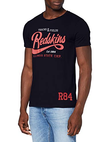 Redskins Slide HECTA Camiseta, Azul Marino, XXL para Hombre