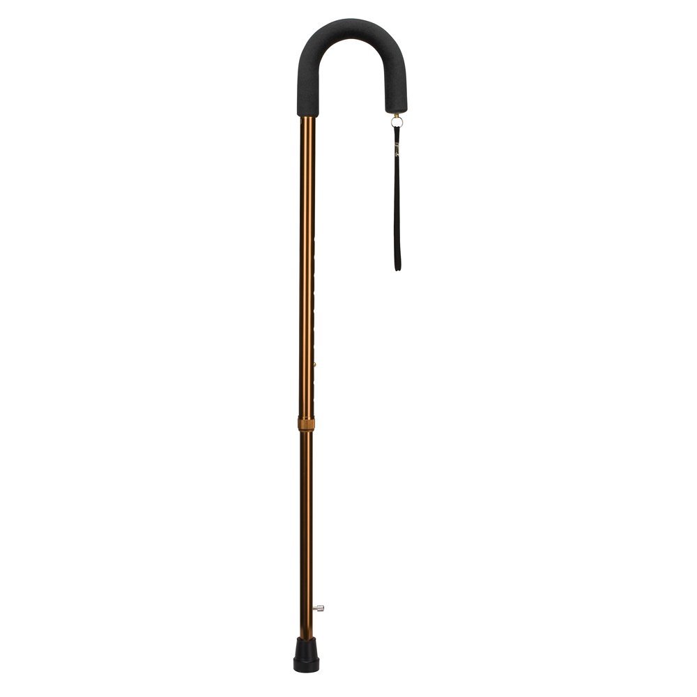 Buy DuroMed Single Point Ice Walking Cane with Foam Grip Handle for