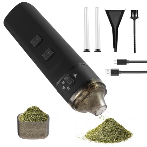 MINENICE Grinder électrique, Super Puissance 7 Nm,Broyage bidirectionnel sans blocage Portable...