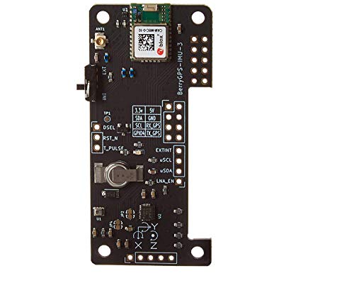 BerryGPS-IMUv3 - GPS and 10DOF for The Raspberry Pi - Accelerometer, Gyroscope, Magnetometer
