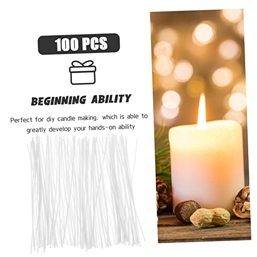 100 Mechas de Algodón para Velas DIY Kit de 100 Piezas miniatura 3