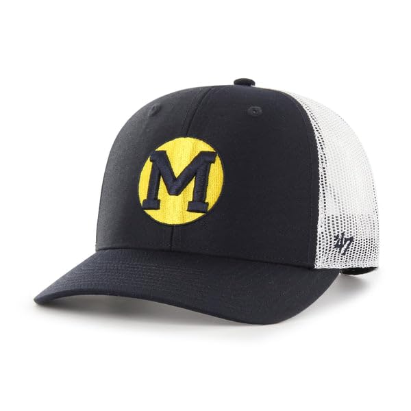 Michigan Wolverines Vintage '47 Trucker réglable anti transpiration
