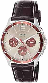 Casio MTP-1374L-7A1VDF Kol Saati , Gri-Kahve , Standart