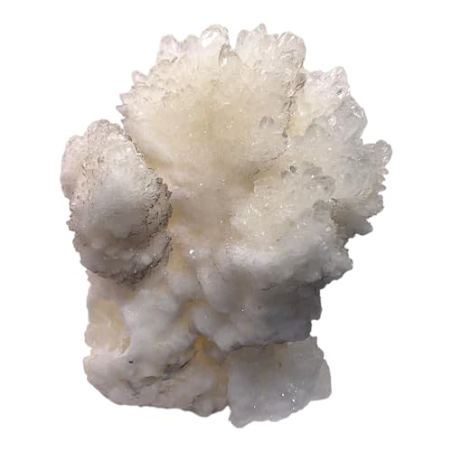 Cristal d'aragonite blanc du Mexique, une pièce unique d'exception pour collectionneur