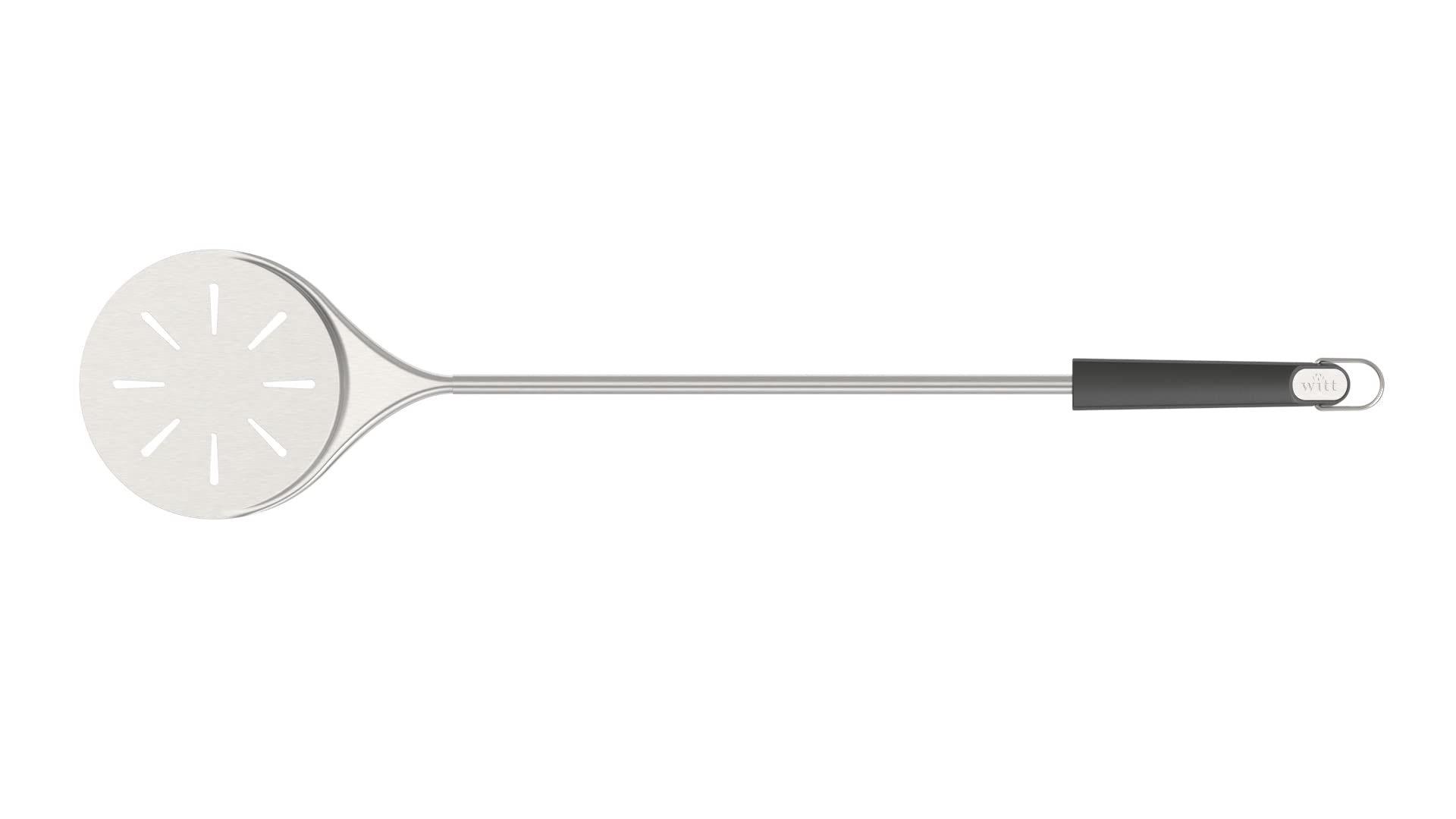 Witt Ultra Thin Stainless Steel Pizza Turning Peel - Effortless Precision for Perfect Pizzas