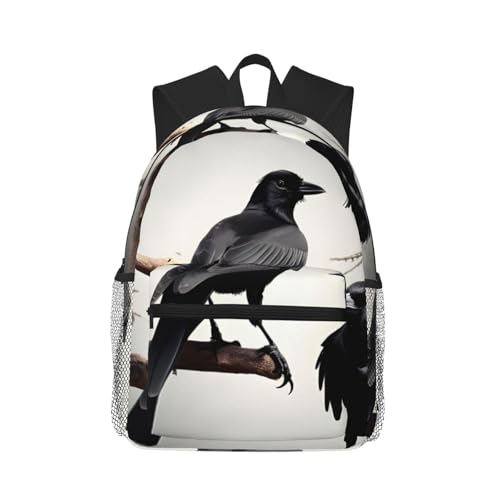 Sac à dos corbeau noir pour vos sorties outdoor et camping