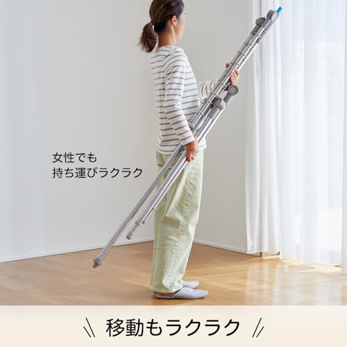 dinos（ディノス）『どこでもポールワンタッチつっぱり物干し』