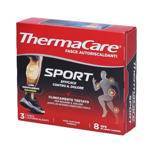 Imagen de Thermacare Sport Fasce autoriscaldanti 8h, 3 pezzi