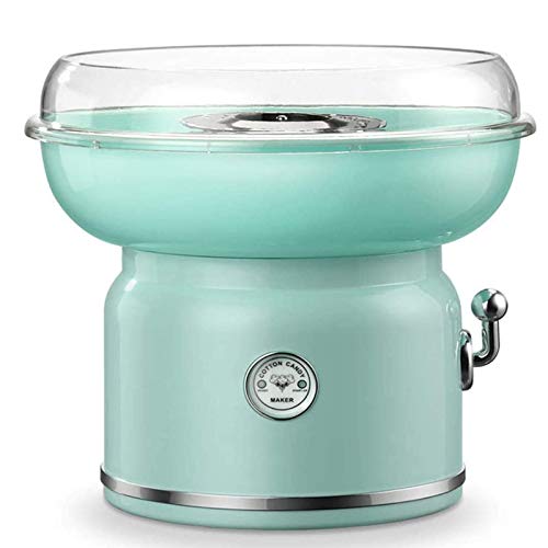 HYLK Startseite Zuckerwattemaschineprofessionelle Mini Zuckerwattemaschine für Kinderparty DIY Geschenk, 500 W