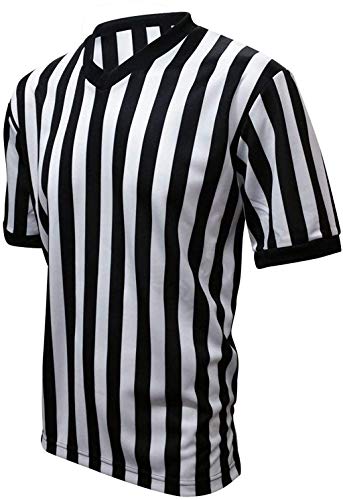 image for PRO FIT Official Referee Jersey V-Neck Shirt Officiating Jersey Basket