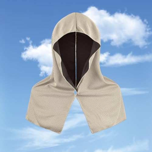 Cooling Hoodie Towel Extra Soft High Elastic Sweat Absorption UV Protection Quick Drying Sweat Towel Neck Wrap Cooling Towel