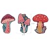 Karma, Magnetic Shaped Potato Chip Bag Clips - Colorful and Fun Bag Clips for Food and Storage - One Size, Mushroom