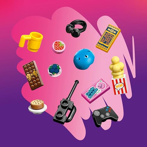 Image of LEGO Friends Heartlake City Friends Club House - Toy Set - 5 Minidolls - Cat, Gecko, Bunny - 42689