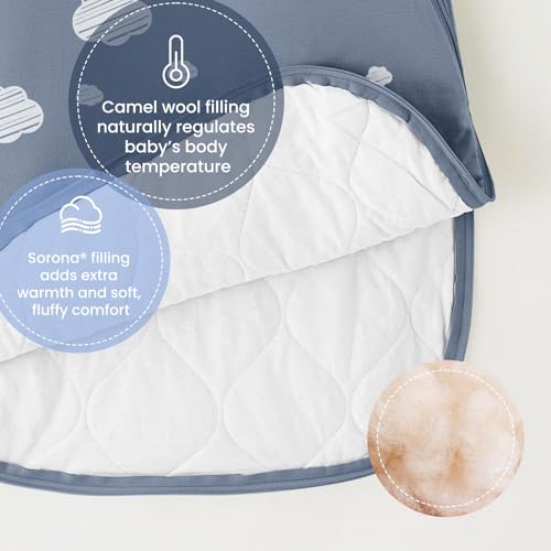 Image of kaiya baby Unisex Sleeping Bag for Babies and Toddlers 2.5 Tog Sleep Sack, Long Sleeve Sleep Sack, Wearable Blanket Baby