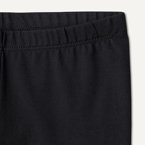 Image of Amazon Essentials Girls' Cotton Stretch Leggings, Multipacks