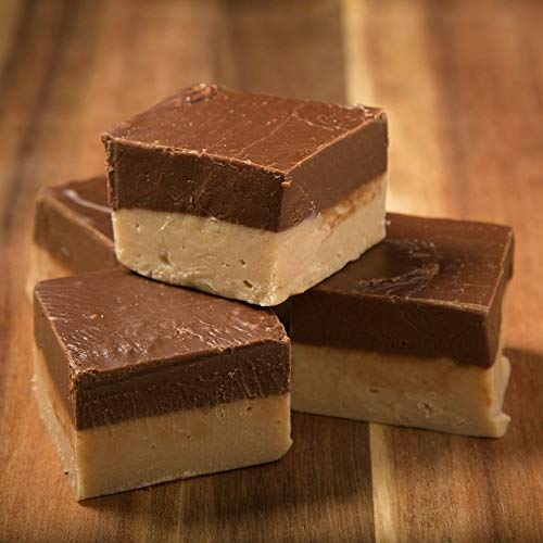 Betsy's Fancy Fudge CHOCOLATE PEANUT BUTTER FUDGE, 1 LB in