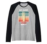 Retro Eat, Sleep Enoki Repeat Enoki Lover