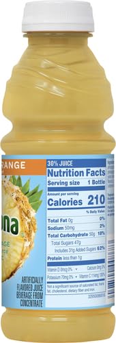 Miniatura 9 de Bebida de jugo Tropicana, botellas de 15.2, naranja piña, 15.2 onzas (paquete de 12)