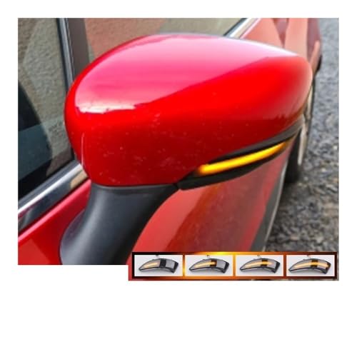Clignotant dynamique LED Clio 4 pour rétroviseur extérieur de 2012 à 2016 - 2