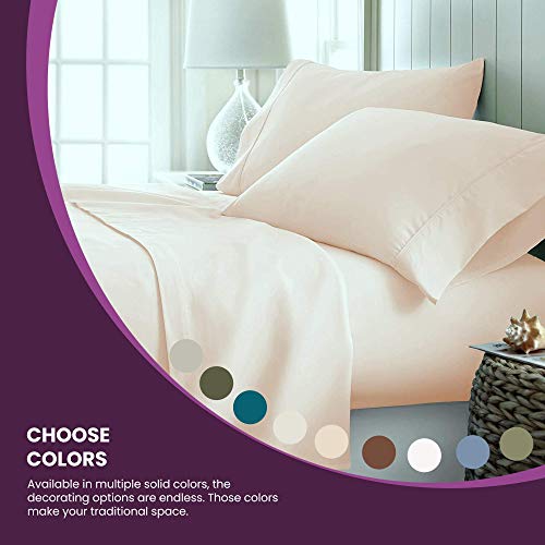 Draps coton 300 fils Superior 96x190 gris clair douceur hôtelière