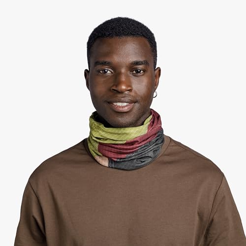 Image of BUFF CoolNet UV Neck Gaiter, UPF 50 Sun Protection, Breathable, Versatile, Quick Dry Face Mask, Multi-Colored, Adult Size