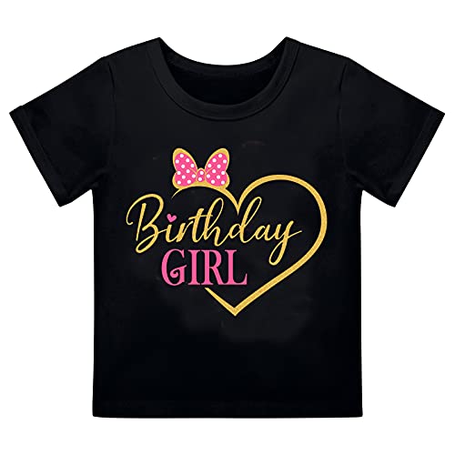 IBTOM CASTLE Toddler Birthday Girls Princess Party Outfit Polka Dots Top Shirts Tutu Skirt Set Ears Cake Smash Costume3