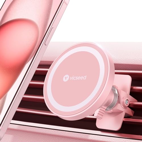 VICSEED Magnetic MagSafe Car Vent Mount — 360° Adjustable