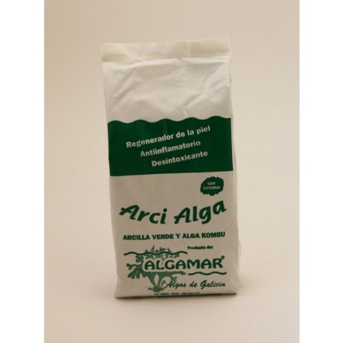 Algamar Arcialga Arcilla Verde Y Alga Kombu 500 Gramos, No Aplicable